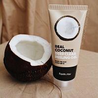 Farm stay пилинг – гель для лица с экстрактом кокоса