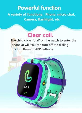 Умные часы детские водонепроницаемые с трекером, камерой и сенсорным экраном Smart Watch Q528 (Голубой) - фото 7 - id-p70146100