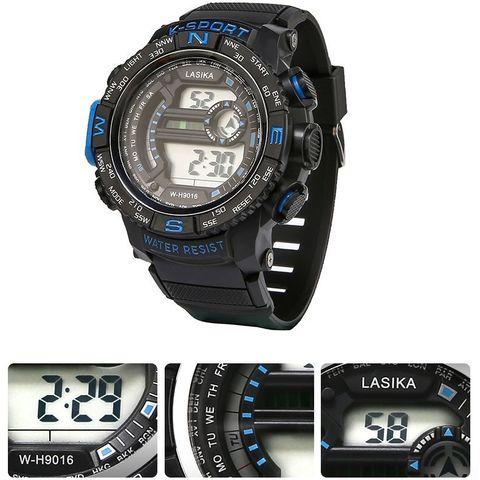 Часы наручные водонепроницаемые и ударостойкие K-SHOCK Lasika Sport (Серый) - фото 4 - id-p84011527