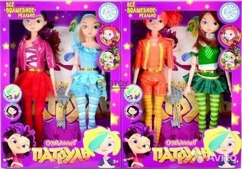 Набор из двух кукол-девочек героев мультфильма «Сказочный патруль» Charm Girls (Алёнка и Маша), фото 2