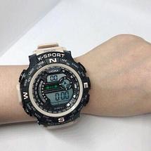 Часы наручные водонепроницаемые и ударостойкие K-SHOCK Lasika Sport (Серый), фото 3
