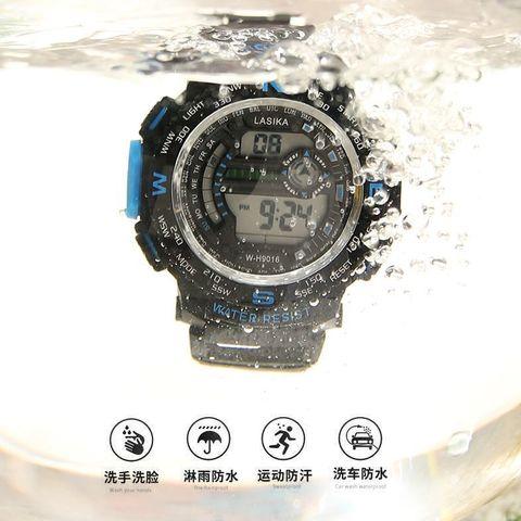 Часы наручные водонепроницаемые и ударостойкие K-SHOCK Lasika Sport (Серый) - фото 8 - id-p84011636