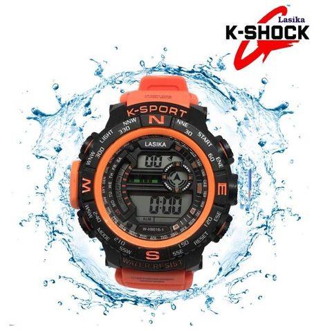 Часы наручные водонепроницаемые и ударостойкие K-SHOCK Lasika Sport (Синий) - фото 2 - id-p84011638