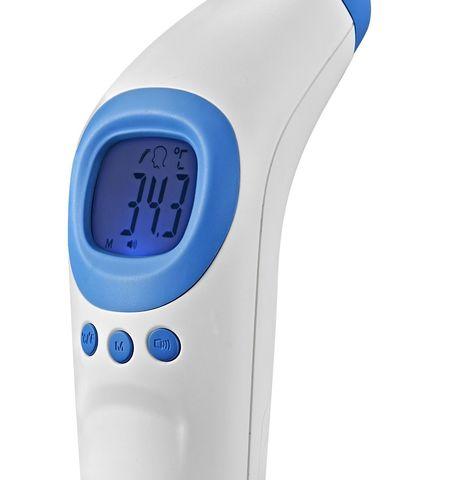 Термометр-градусник бесконтактный инфракрасный SENEN {9-в-1} для малышей и взрослых - фото 2 - id-p84011750