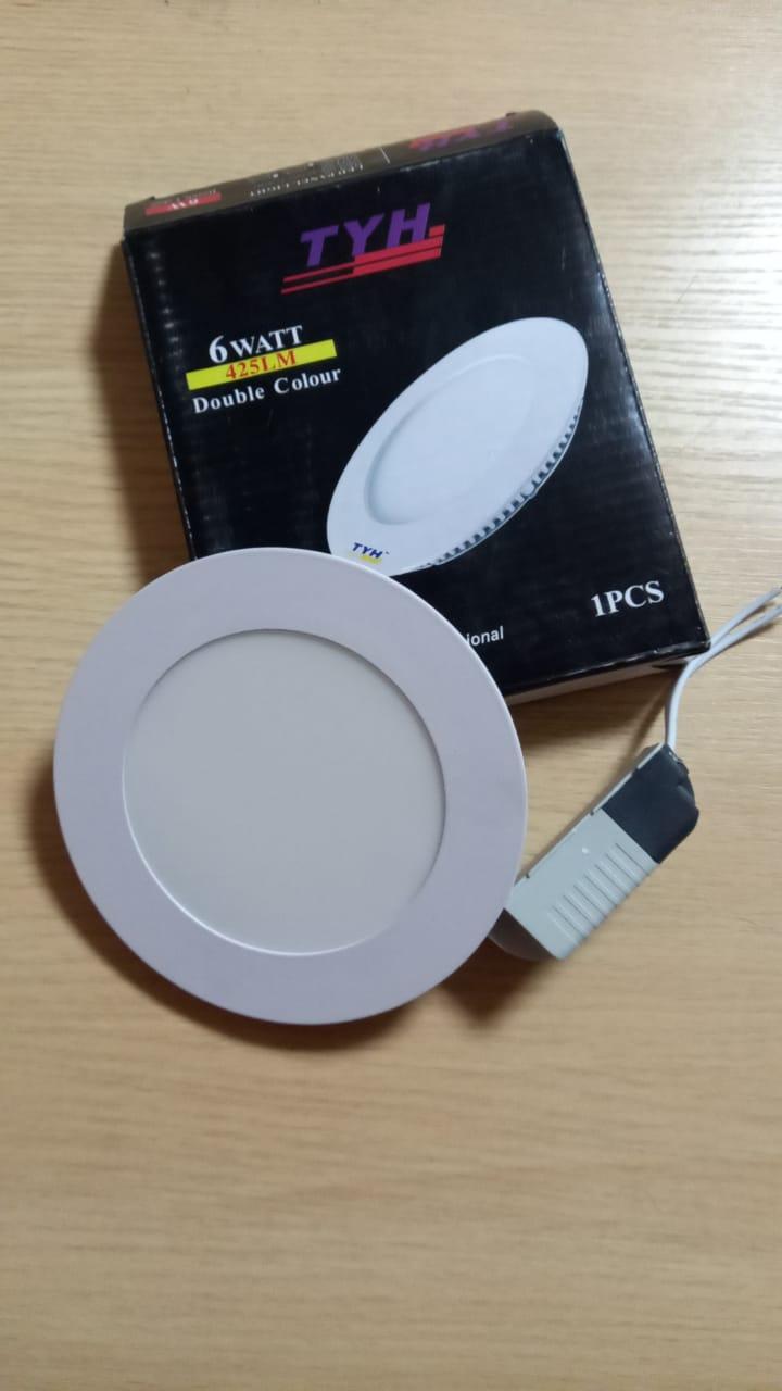 Панель светодиодная внутренняя круглая LED 6 W