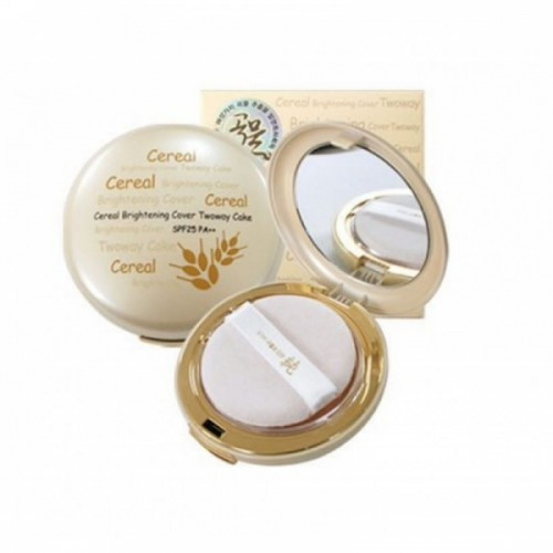 Рисовая пудра Cereal Brightening Cover Twoway Cake SPF25 №13