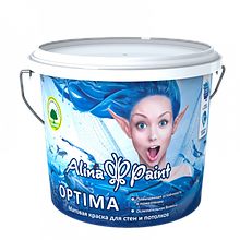 Краска водоэмульсионная  Alina Paint OPTIMA 25кг(интерьерная,протирающаяся)