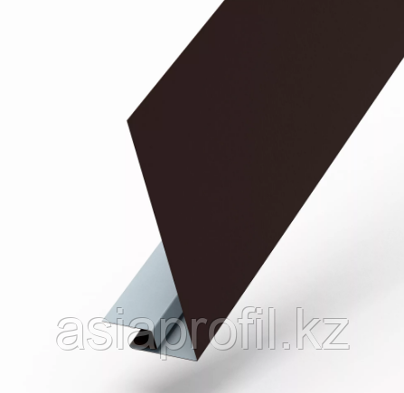 Планка карнизного свеса сложная 185х50х2000 (VikingMP-01-8017-0.45)