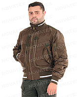 Куртка демисезонная Novatex Бомбер (оксфорд, орех), размер 48-50