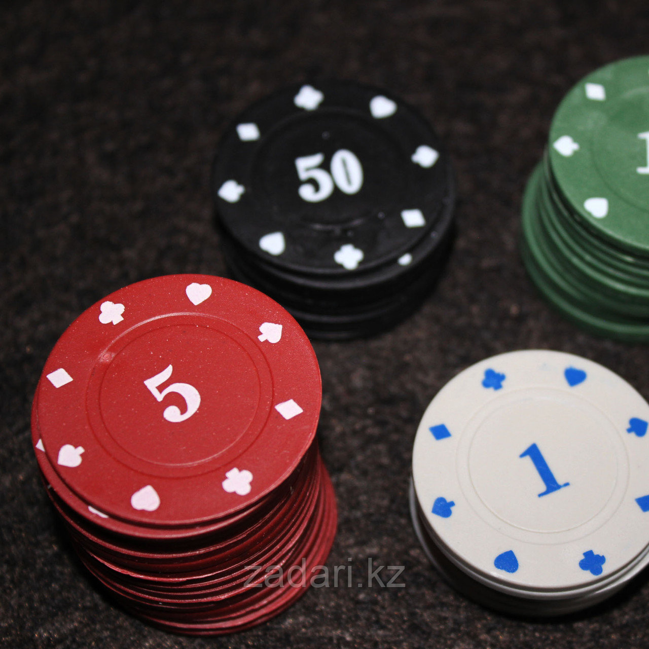 Набор для покера Perfecto «Professional Poker Chips» 200 фишек - фото 5 - id-p84107207