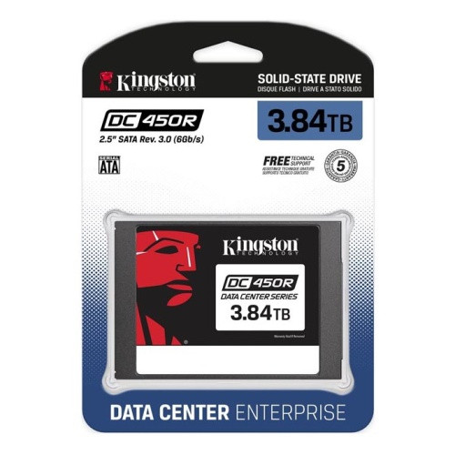 Твердотельный накопитель SSD 3840 Gb SATA 6Gb/s Kingston DC450R