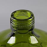 Бутыль стеклянный «GJR. Зелёный», 11,4 л, фото 3
