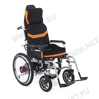 Кресло-коляска с гибридной спинкой и приводными колесами.MET COMFORT 21