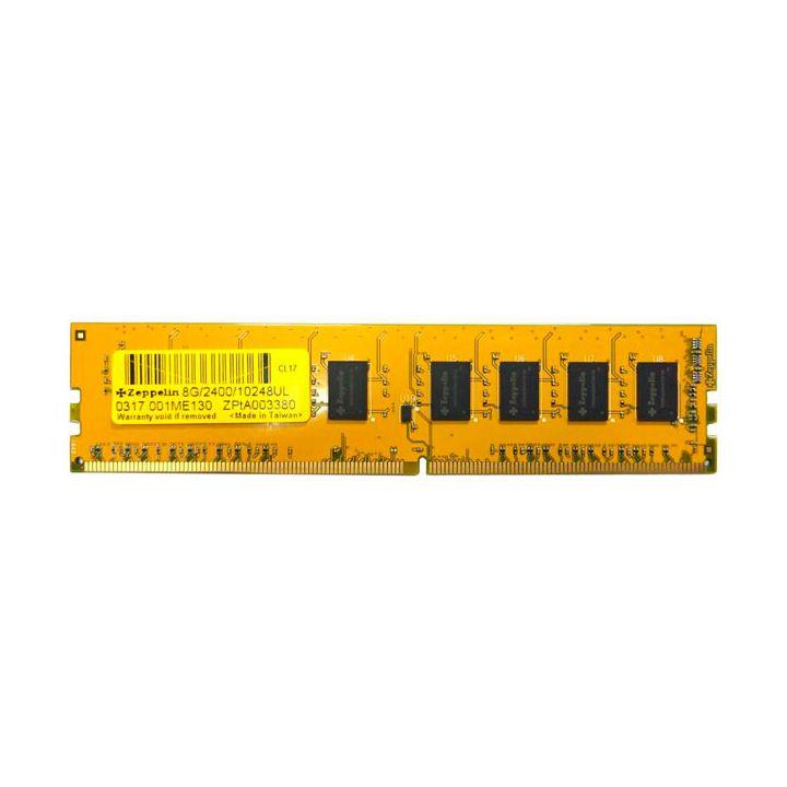 Оперативная память DDR4 PC-21300 (2666 MHz)  4Gb Zeppelin  <512x8, Gold PCB>  Z  4G/2666/5128