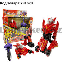 Игрушка детская Монкарт дракон машинка битроид Драка красная NO.520-21