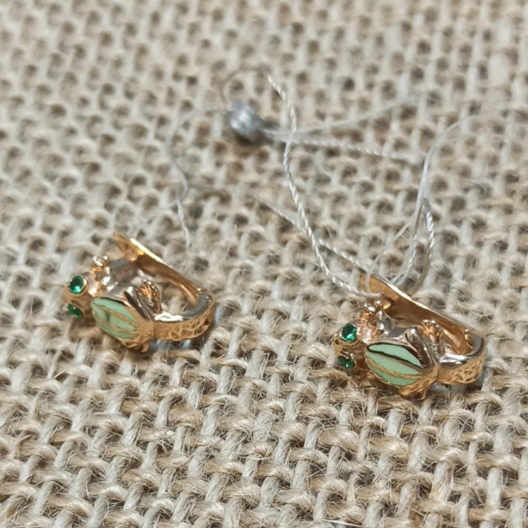 Серьги - Лягушки 🐸