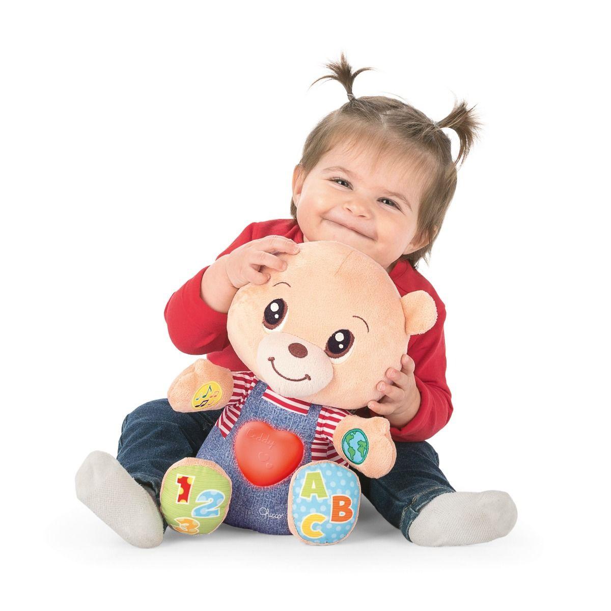 Говорящий мишка Teddy Emotion рус./англ. 6м+ (Chicco, Италия)