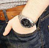 Часы мужские наручные Tissot Couturier T035.614 на стальном ремешке [реплика] (Холодное серебро), фото 7