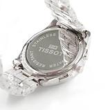 Часы мужские наручные Tissot Couturier T035.614 на стальном ремешке [реплика] (Холодное серебро), фото 5