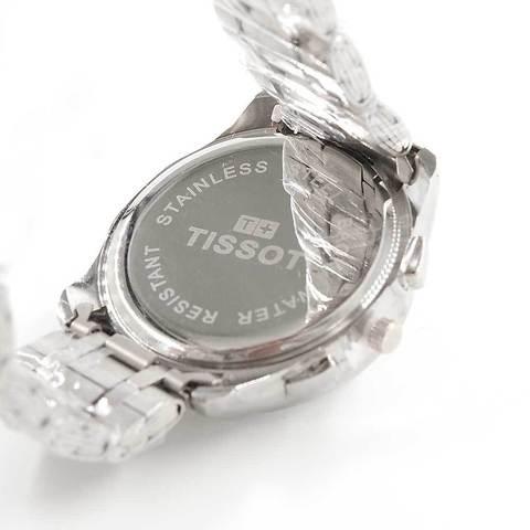 Часы мужские наручные Tissot Couturier T035.614 на стальном ремешке [реплика] (Холодное серебро) - фото 5 - id-p84130653