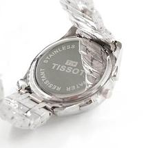 Часы мужские наручные Tissot Couturier T035.614 на стальном ремешке [реплика] (Золотая луна), фото 3