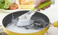 Многофункциональная щетка для мытья посуды с дозатором и насадками