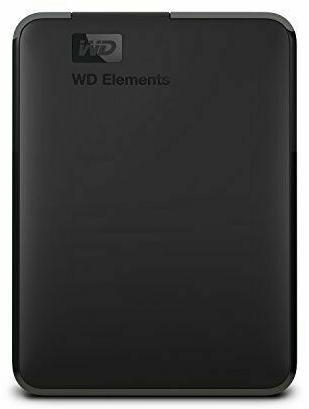 Внешний жесткий диск 1Tb, WD Elements Portable WDBUZG0010BBK-WESN, ext power via USB, black, USB 3.0 - фото 1 - id-p81852242