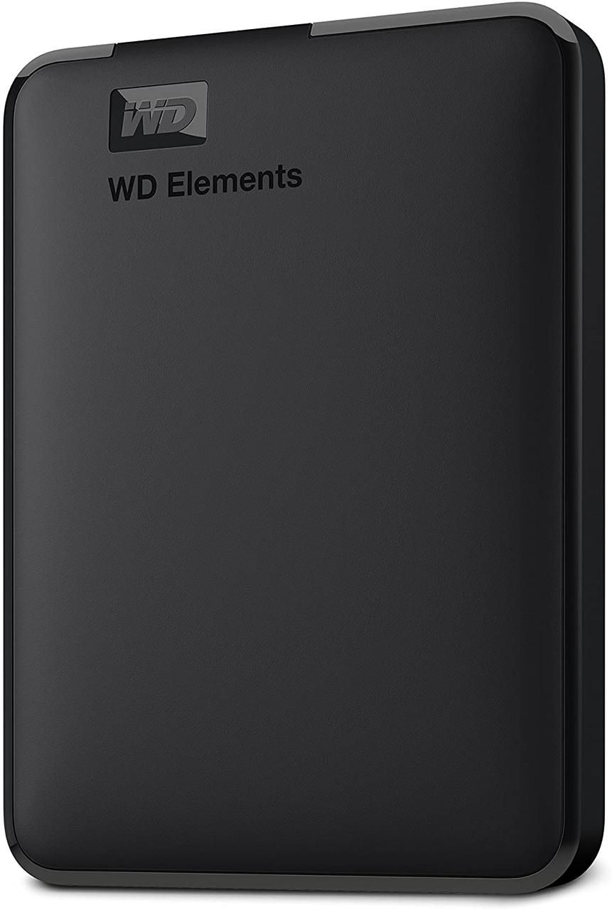 Внешний жесткий диск 1Tb, WD Elements Portable WDBUZG0010BBK-WESN, ext power via USB, black, USB 3.0 - фото 3 - id-p81852242