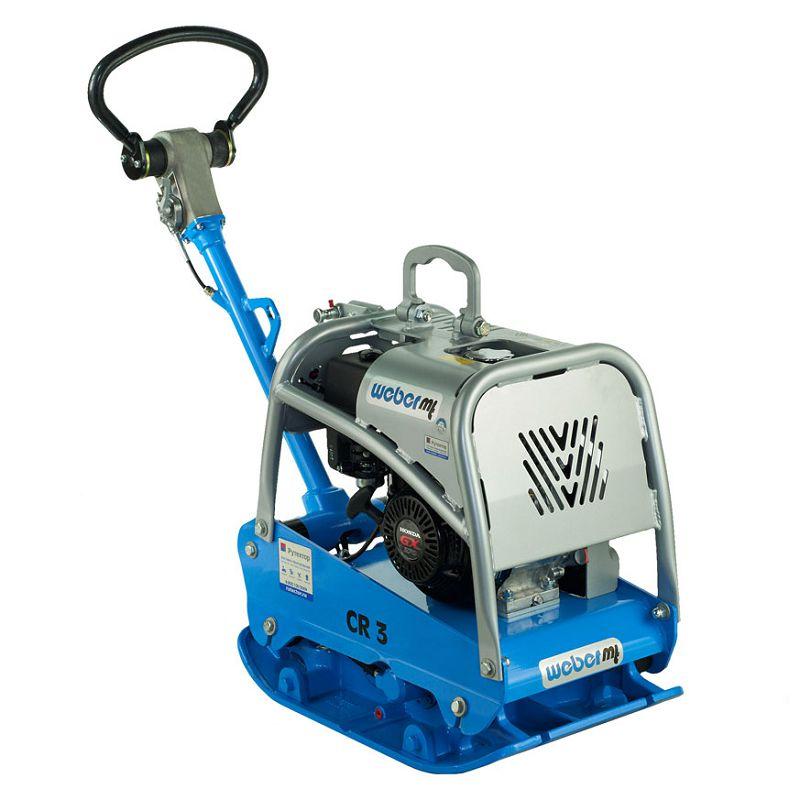 Виброплита бензиновая, реверсивная WEBER CR-3Hd