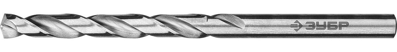 Сверло по металлу ЗУБР Ø 7.5 x 109 мм, класс А, Р6М5, серия "Профессионал" (29625-7.5)