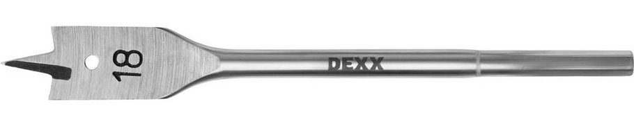 Сверло перовое по дереву DEXX 18 x 152 мм, шестигранный хвостовик (2945-18), фото 2