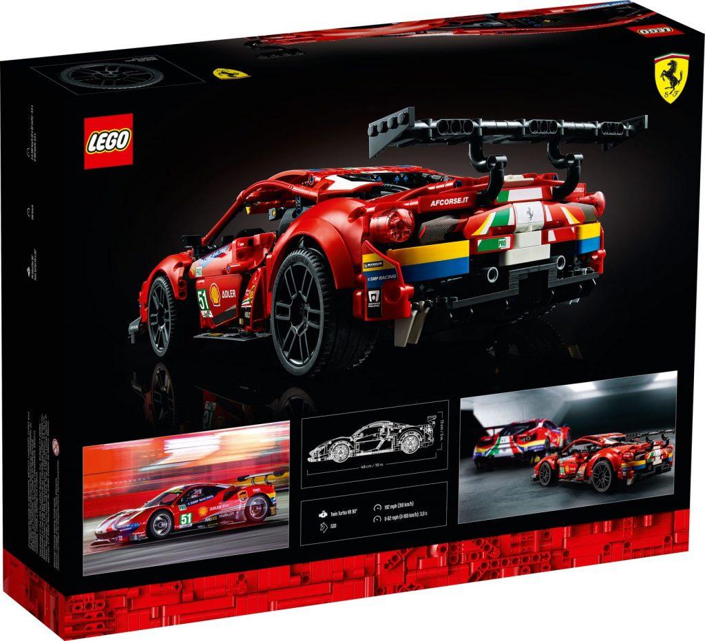 42125 Lego Technic Ferrari 488 GTE AF Corse #51 , Лего Техник - фото 2 - id-p84158022