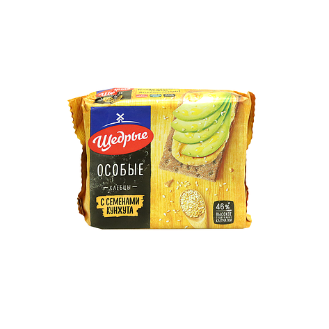 Хлебцы ржано-пшеничные с кунжутом 200 г, фото 2