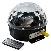 Диско шар Magic Ball Light MP3 с музыкой, флешкой и пультом (цветомузыка)