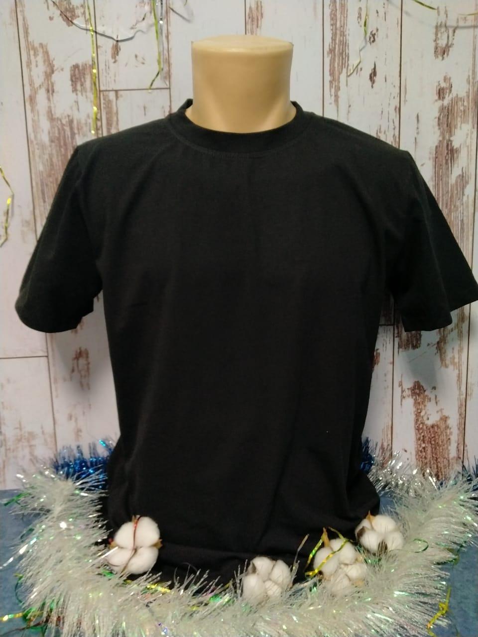 Футболка Х/Б, 54(2XL) "Style woman", Турция, цвет: черный