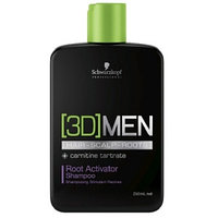 Шампунь активатор роста волос Schwarzkopf 3D Men Root Activator Shampoo 250 мл