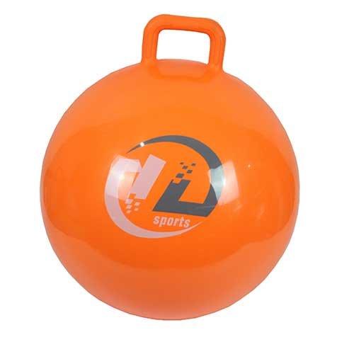 Мяч-попрыгун GB45 с ручкой (45см, оранжевый) - фото 1 - id-p84224554