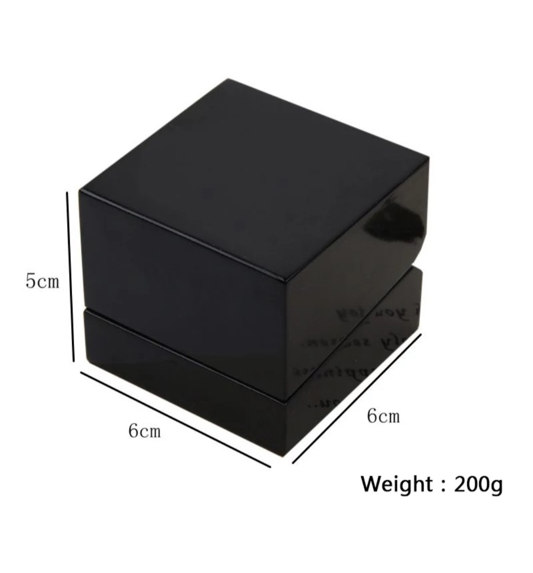Ювелирная коробочка, цвет черный - фото 2 - id-p84234582