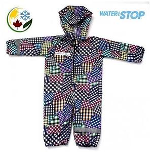 Комбинезон-дождевик всесезонный «Непромокайка» с водоотталкивающей пропиткой (110 см / Заплатки)