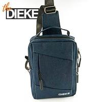 Рюкзак-сумка однолямочный с портом USB для зарядки устройств Dieke Compact #1262 (Синий)