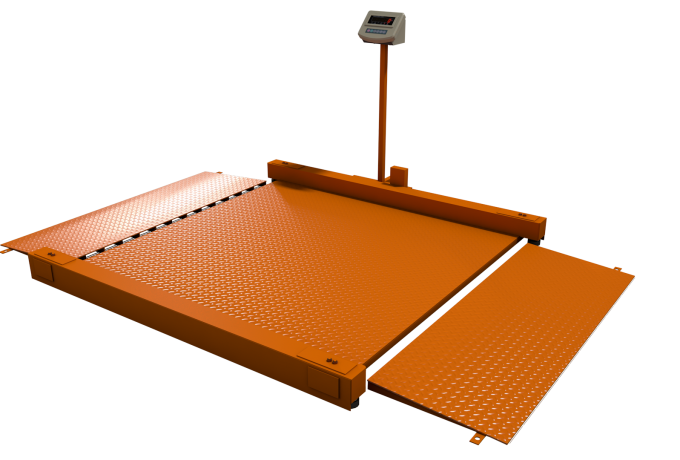 Весы платформенные Уралвес МВСК С-Н (НП)-0,5 (1,0х1,5) низкопрофильные