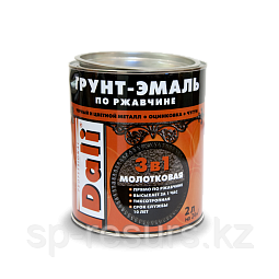 DALI® Грунт-эмаль по ржавчине молотковая 3 в 1 - фото 1 - id-p8863828