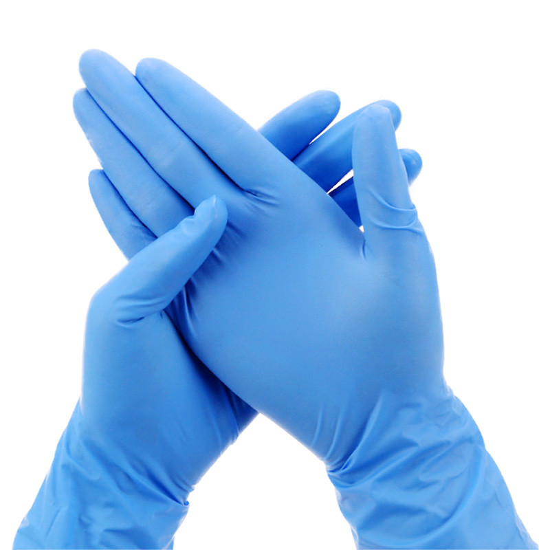 Перчатки нитриловые NITRIMAX (синие) - фото 1 - id-p84252993