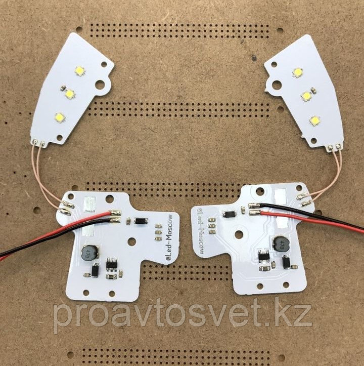 Плата LED Ресницы Hyundai Santa Fe 2013 - 2015 ДХО - фото 1 - id-p84276517