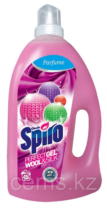 Гель для стирки Clovin Spiro Wool & Silk для шерсти и деликатных тканей 3150 мл
