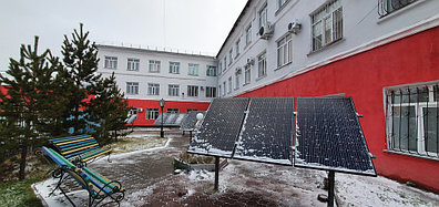 10,3 кВт солнечная сетевая станция в Политехническом колледже г. Караганды 2