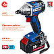 Гайковерт ударный "BRUSHLESS", ЗУБР 18 В, Li-Ion PRO, 2 аккумулятора, серия "Профессионал" (GB-250 A5) - фото 3 - id-p79336249