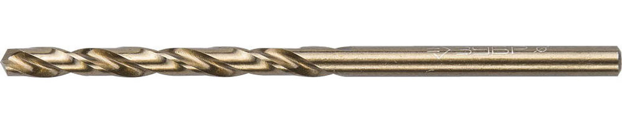 Сверло по металлу ЗУБР Ø 3.5 x 70 мм, Р6М5К5, класс А (4-29626-070-3.5)
