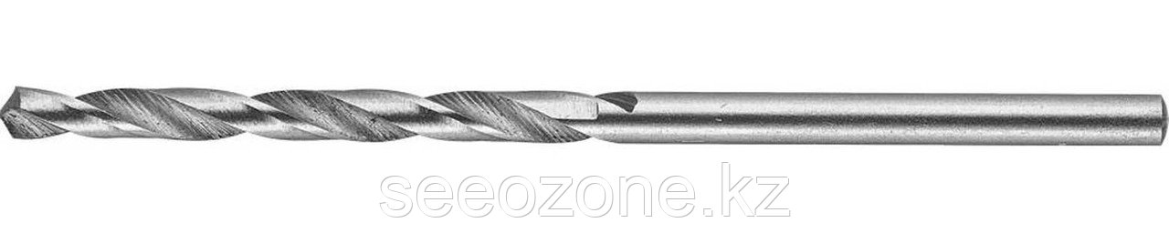 Сверло по металлу ЗУБР Ø 2.8 x 61 мм, класс А, Р6М5 (4-29625-061-2.8)