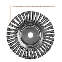Щетка дисковая для УШМ, ЗУБР, Ø 200 мм, проволока 0.5 мм, серия "Профессионал" (35190-200_z02), фото 2